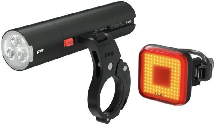 Knog PWR Road 700 & Blinder Square Light Set