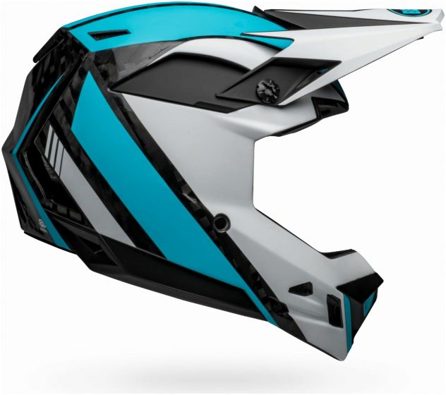 Bell Full-10 Spherical Helmet – Arise White / Blue