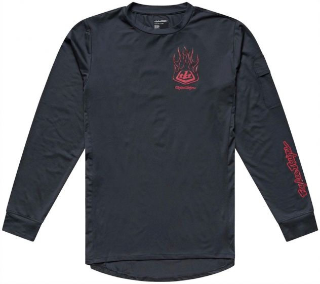 Troy Lee Ruckus Ride Ember Long Sleeve T-Shirt