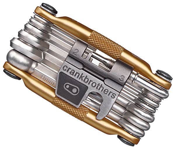 Crank Brothers Multi-19 Tool – Alloy/Gold