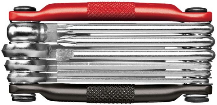 Crank Brothers Multi-10 Tool – Black / Red