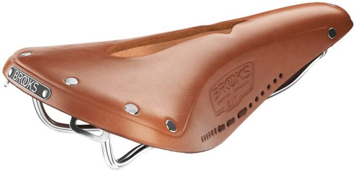 Brooks B17 Carved Saddle – Honey