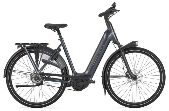 Gazelle Grenoble C5 Step-Through 2025 Electric Bike – Anthracite Grey