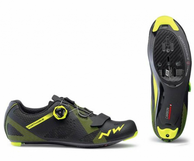 Northwave Storm Carbon 2019 Shoes – Black / Yellow