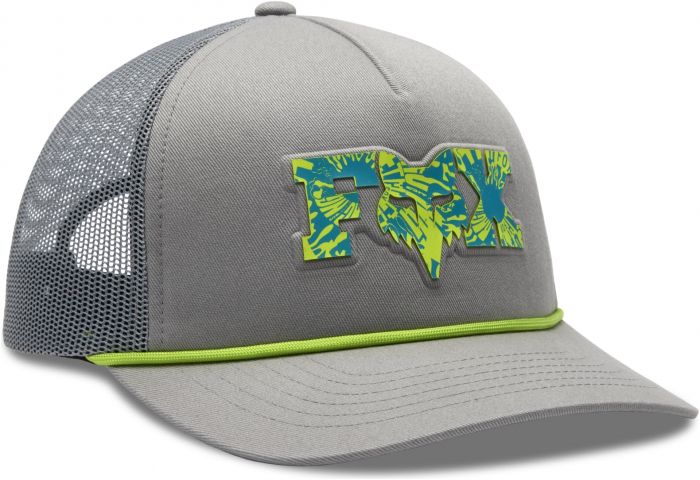Fox Image Phantom Rope Womens Trucker Hat – Light Grey