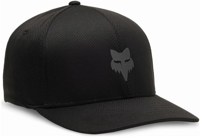 Fox Head Tech Flexfit Hat – Black / Charcoal