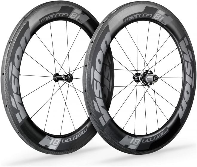 Vision Metron 81 SL Tubular 700c Wheelset