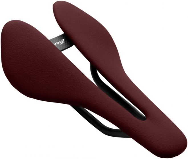 Berk Lupina 150 Carbon Saddle – Deep Red