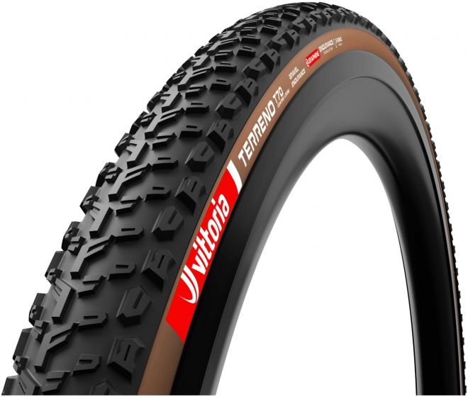 Vittoria Terreno T70 Coarse Loose Gravel Endurance 700c Tubeless Tyre – Brown