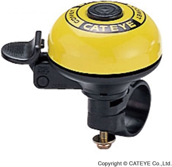 Cateye PB-200 Comet Bell – Yellow