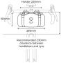 Restrap Race Drop Bar Bag
