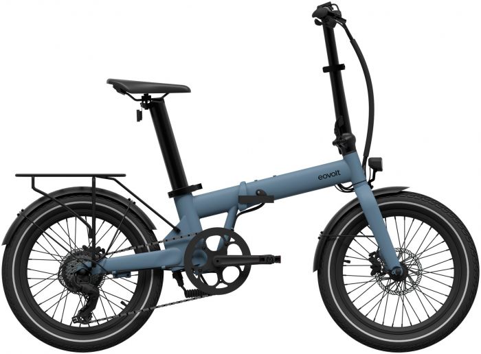 Eovolt Afternoon 20-Inch Origins 2025 Folding Electric Bike – Ocean Blue