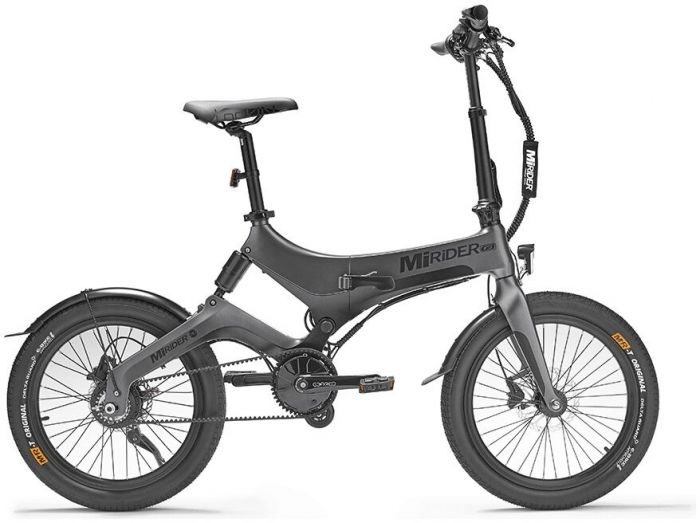MiRider 20 GB3 Electric Folding Bike – Onyx Grey