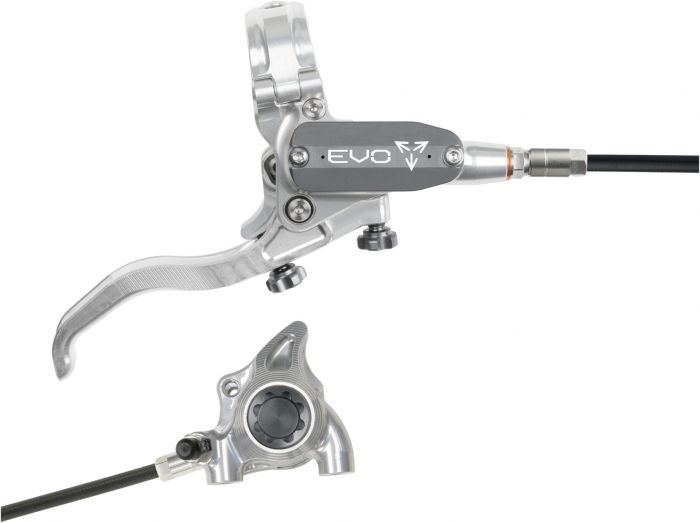Hope EVO X2 Disc Brake Set – Silver / Smoke