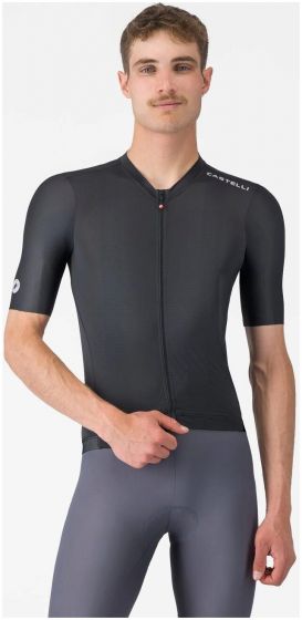 Castelli Espresso 2 Short Sleeve Jersey – Black / White