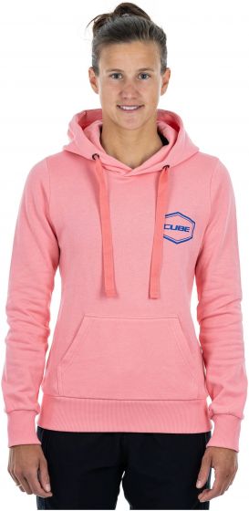 Cube Organic Womens Hoodie – Rose