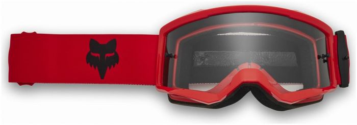 Fox Youth Main Goggles – Fluorescent Red