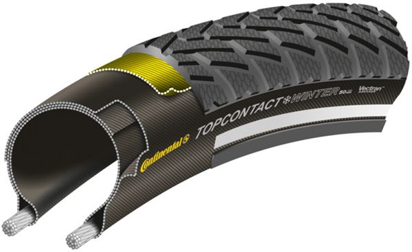 Continental Top Contact Winter II Premium 700c Folding Tyre