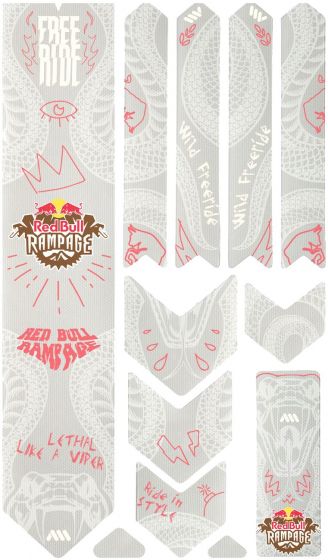 All Mountain Style Freeride Guard Extra Frame Protector – Red Bull Rampage Freeride - White