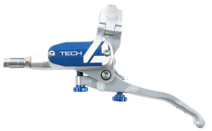 Hope Tech 4 Master Cylinder Brake Lever – Silver / Blue