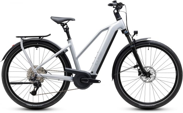 Cube Kathmandu Hybrid ONE 800 Trapeze 2027 Electric Bike – Silverstar / Reflex