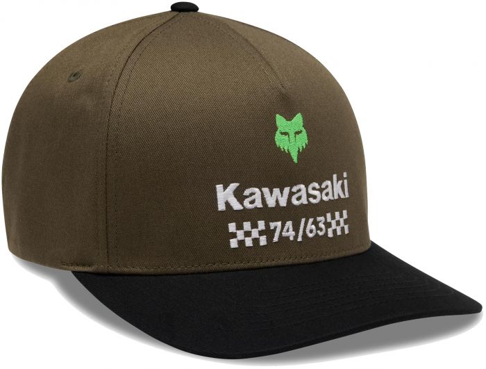 Fox Kawi Flexfit 2026 Hat – Olive Green