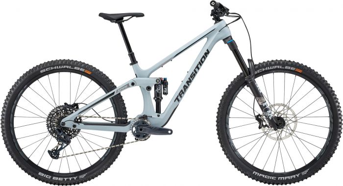 Transition Spire Carbon GX 2025 Bike – Hint of Blue