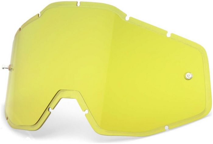 100% Anti-Fog Injected Lens – HD Yellow