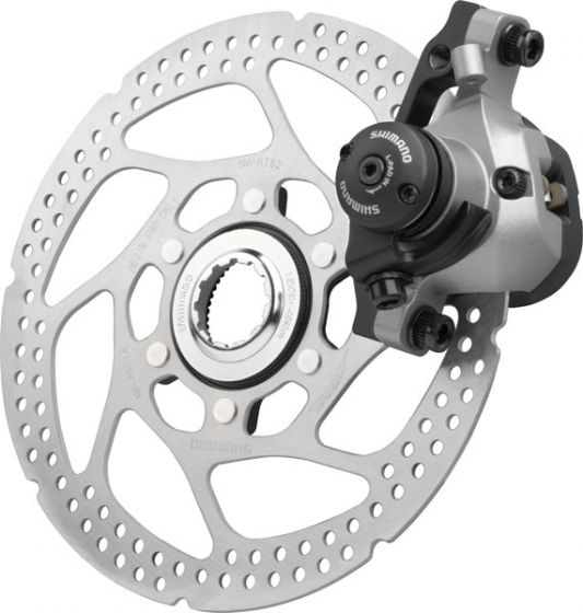 Shimano Deore Disc Brake w/CenterLock Rotor (Rear, M495)