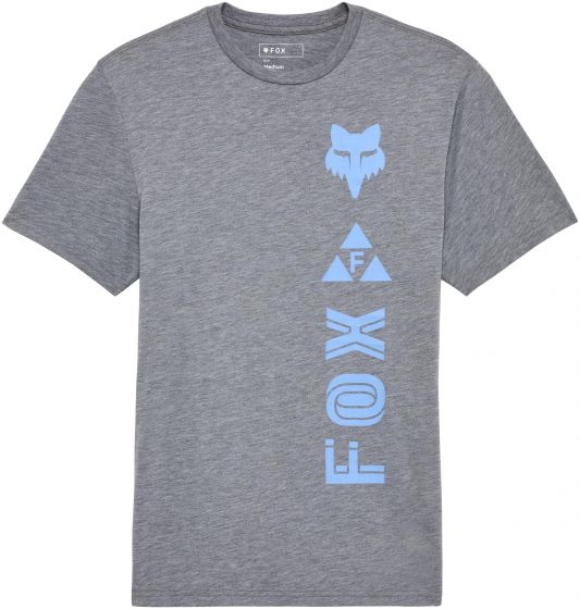 Fox Glyph Tech T-Shirt – Heather Graphite