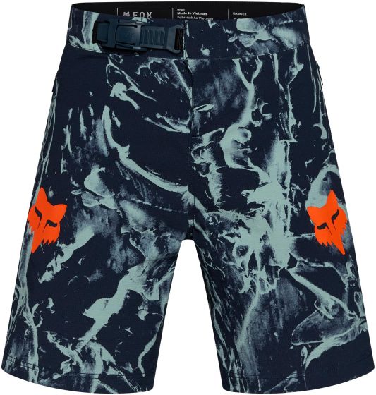 Fox Ranger Image Print Youth Shorts
