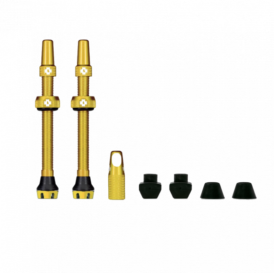 Muc-Off V2 Tubeless Valves – Gold