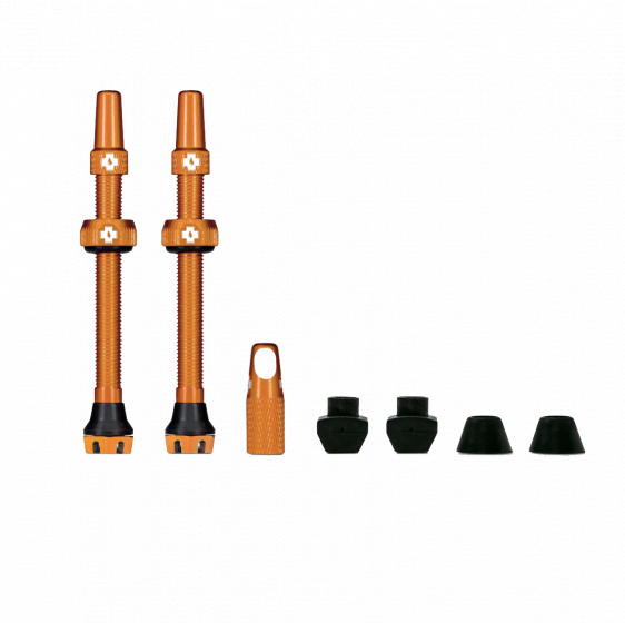 Muc-Off V2 Tubeless Valves – Orange