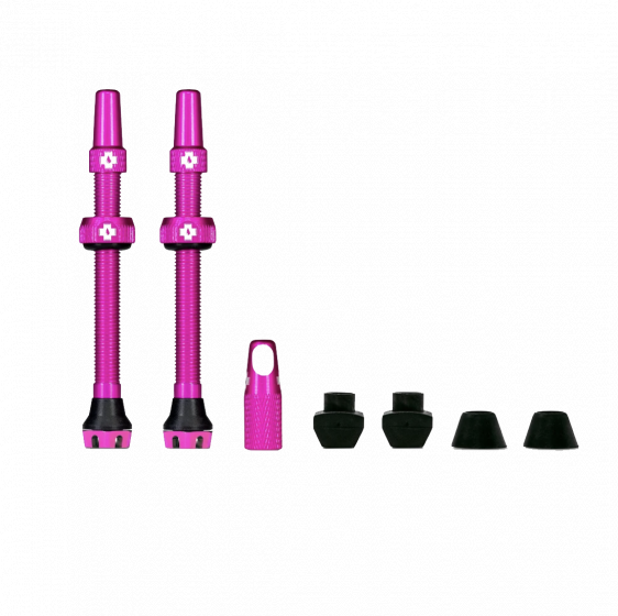 Muc-Off V2 Tubeless Valves – Pink