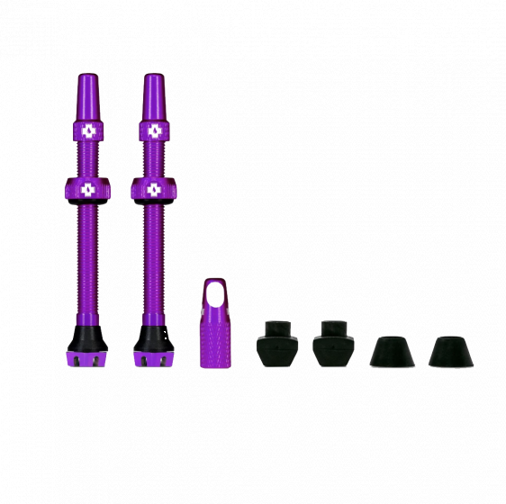 Muc-Off V2 Tubeless Valves – Purple