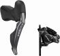Shimano GRX ST-RX815 Di2 11-Speed STI Lever With BR-RX820 Flat Mount Caliper