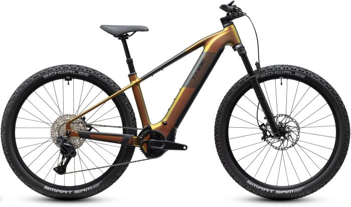 Cube Reaction Hybrid SLX 800 Cross Bar 2027 Electric Bike – Autumn / Black