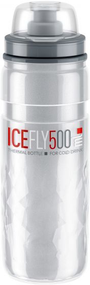 Elite Ice Fly Thermal Bottle – White / Red