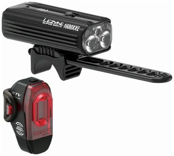 Lezyne Super Drive 1600XXL & KTV Pro Smart Light Set