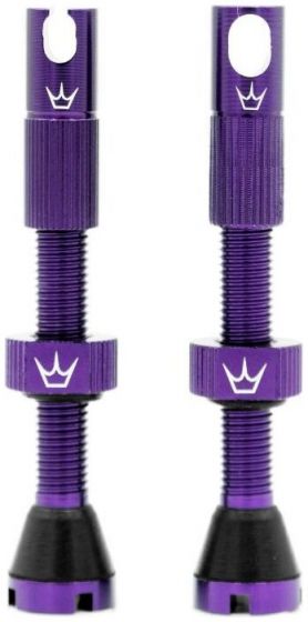 Peaty's X Chris King Tubeless MK2 Presta Valves – Violet