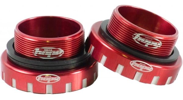 Hope Stainless Steel Bottom Bracket – Red