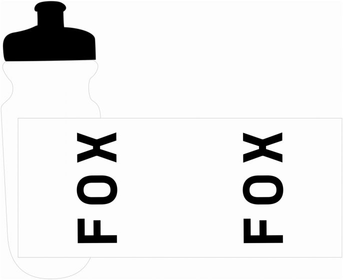 Fox Base 22 Oz Water Bottle – Clear