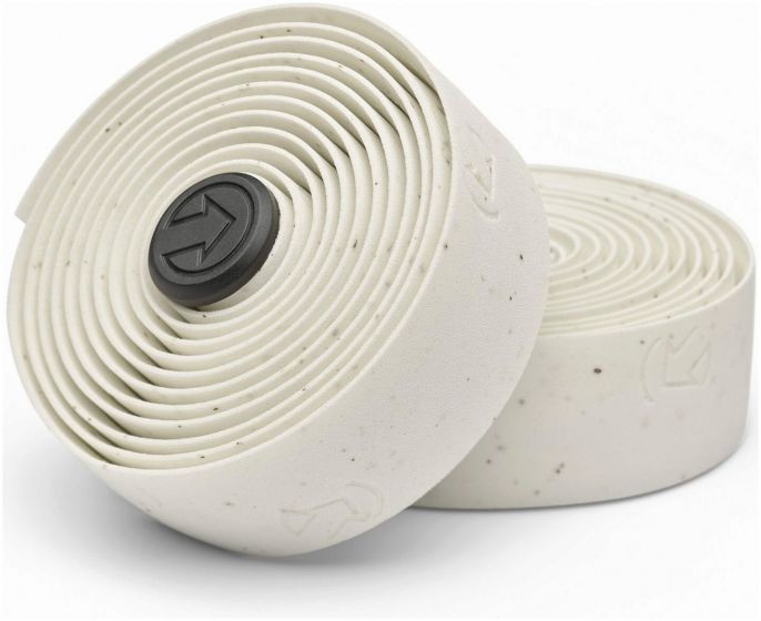 PRO Peaked Sport Cork Bar Tape – White