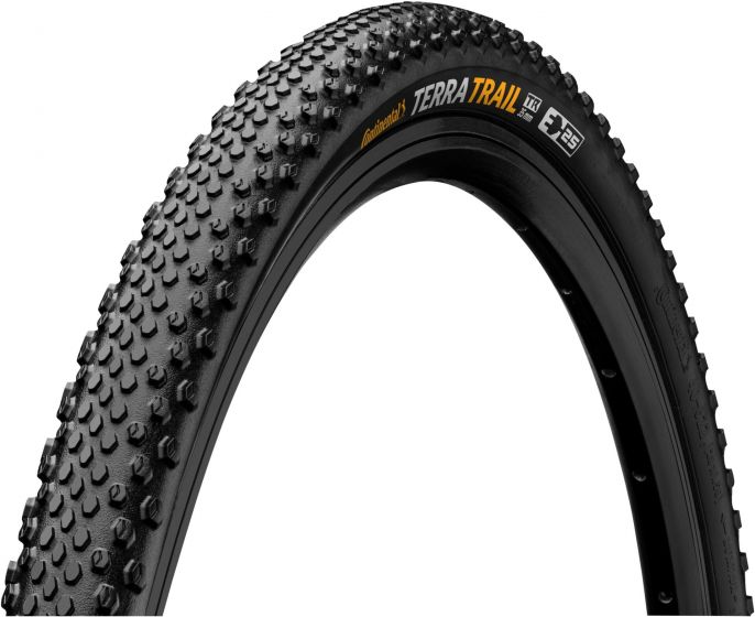 Continental Terra Trail Shieldwall 700c Tubeless Tyre – Black / Black