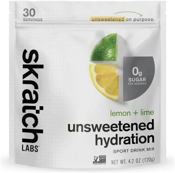 Skratch Labs Unsweetened Hydration Sport Drink Mix Bag