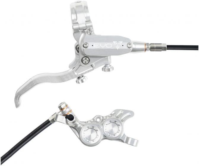 Hope EVO GR4 Disc Brake Set – Silver / Silver