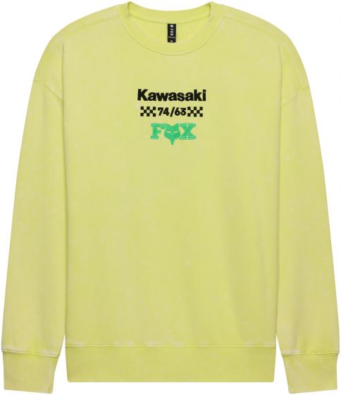 Fox Kawi Heavyweight Fleece Crew Sweatshirt – Limestone