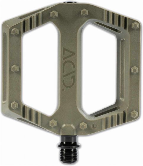 Acid Flat C6-ZP Pedals – Olive