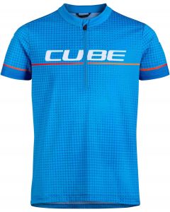 Cube ROAD/XC Half Zip Rookie Short Sleeve Jersey