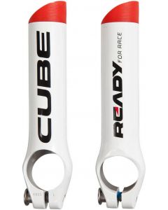 Cube White Bar Ends